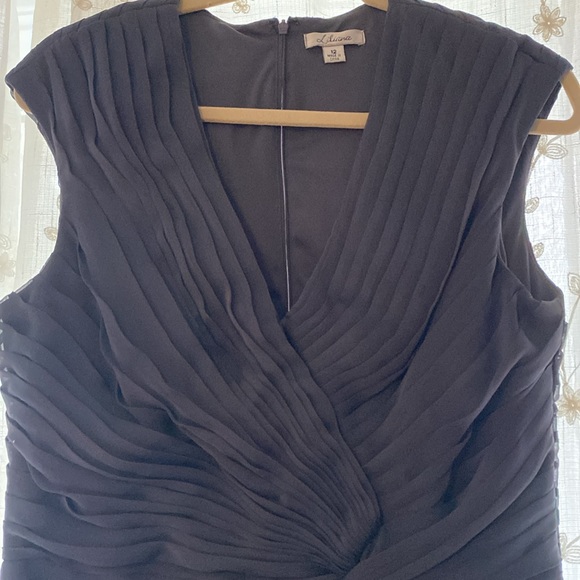 Steel grey bridesmaid/mother of the bride dress - Picture 2 of 6